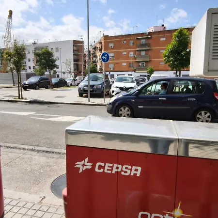 아파트 Loft C3a Entrepuentes Junto Al Casco Historico, Recinto Ferial El Arenal Y Al Sojo Ribera